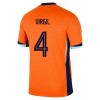 Nederland Virgil 4 Hjemme EM 2024 - Herre Fotballdrakt
